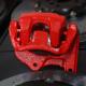 Red MP Rear BMW Brake Calipers 1 Pot Modified Aluminum Alloy