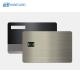 Data Transfer Contactless Metal Card PVC ABS PET Material 144 Bytes