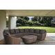 7-piece Metal outdoor modular sectional sofa outdoor furniture garden sofa-YS5745
