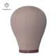 Durable  20.5-24 Inch Cork Canvas Mannequin Head For Diy Wig Making