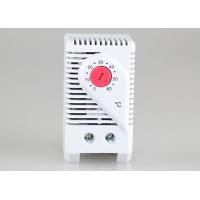 Din Rail Small Room Thermostat , Mechanical Thermostat Normal Closed KTO 011
