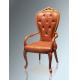 SGS Antique Wooden Throne Chair Wood Carved High Back Throne Chairs