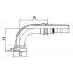 Sae Hydraulic Hose Connectors Fittings , Hydraulic Pipe Flanges 87393 3000psi Fl