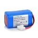 Blue 14.4 V Lithium Ion Battery Pack For Zoncare ZQ-1206 3RAY ECG-2203B ECG-2203