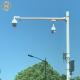 Hot Dip Galvanization Astm Gr65 7.8m Cantilever Traffic Light Pole