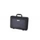 ABS Iron Frame Business Leather Bag For Man Popular With Silver Piping