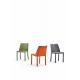 Living Room PU Dining Chairs Tear Resistant Green Fabric