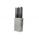 8w Portable High Power Signal Jammer 8 Bands With 30m Radius , 145 X 80 X 45mm