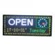 SMD3535 Programmable Outdoor Wifi LED Sign 5000mcd led sign for car window