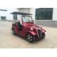 Red Color Classic Electric Cars , Club Car Presidential Golf Cart 4 Passenger
