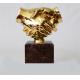 Desktop Gold Modern Indoor Sculpture Handshake Grip Statues SS 316 304