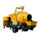 Mobile Trailer mounted price concrete pump machine 30m3/h capacity concrete mixer pump