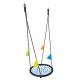 24 INCH Round Therapy Net Swing Seat with Hanging Rope for Kids