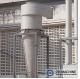 Simple Operation Dust Collection Equipment , Small Cyclone Dust Collector