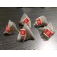 Automatic Biodegradable Nylon Pyramidal Tea Bag Triangle PLA Non Woven Coffee Bag Vertical Filling Packing Machine