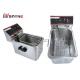 Fried Food 4L Stainless Steel Fryer Restaurant Furnace easy cleaning