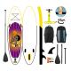 2022 new design inflatable stand up padlle board soft top air inflate sup paddle board with fins