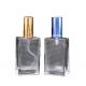 Wholesale clear glass Bottle With Aluminium Cap Glass Refill Empty Perfume Atomizer Spray bottle hot sell