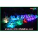 Wedding Romantic Inflatable Led Flower Chain , Outdoor Inflatable Decorations