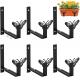 Adjustable Window Box Brackets 6 Pack for Maximum 12'' Depth and Wall Mount Flower Boxes