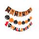 Tearproof Multicolor Custom Felt Flags , Durable Halloween Flag Banner