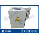 Anti - Corrosion Pole Mounted Cabinet With Shaped Hole Full Protection