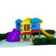 Little Volume Outdoor Kids Plastic Playground Equipment For Doll With Single Layer