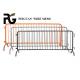 Retractable Portable Crowd Control Barriers Galvanized Steel For Houses