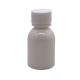 Child Resistant Lid Container 60ml PE White Oral Liquid Medicine Bottle for Cough Syrup