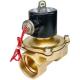 Electric Driving Mode Brass Plunger Solenoid Valve 1/2 Point with ISO 9001 Standard