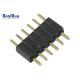 6 Position 1.0mm Pitch 1*6 Pin 0.75A Pin Header Connector