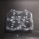 Clear Disposable PET Square Food Storage Container For Microwave Free Freezer Safe Kitchen Storage