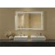 5mm Thickness Touch Screen Bathroom Mirror , Antioxidant Rectangle Mirror For Living Room