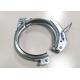 ISO9001 1.0-1.2mm Galvanized Pipe Clamp Quick Release Lever Clamp With Lock