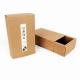 Colorful Kraft  Sliding Drawer Gift Boxes Soft Touch Lamination Finish