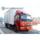 5 T - 8 T 4x2 Dongfeng Refrigerator Van Truck 88 KW / 120 Hp  LHD / RHD