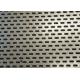 Easy Fabricate Slotted Perforated Metal , Slotted Steel Sheet For Grain Sieving