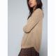 WOMEN'S 100% COTTON POINTELLE KNITTED SWEATER