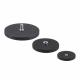 Black Rubber Coated Neodymium Magnet for Industrial D90*h18-M10 D3.54 inch*h0.71 inch
