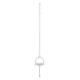 Electric Fencing Stirrup Treadin Post 1.2m/Polythene horse Stirrup Fencing Post 160mm/120mm plastic post manufacturer
