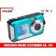 Dual Screen High Definition Video Cameras Underwater 24.0MP 1080p Lithium Battery 550mah