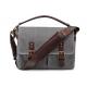 Outdoor Canvas Crossbody Messenger Bag Grey , Casual Messenger Bags With Pockets