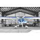 Painted Steel Structure Airplane Hangar Shed Space Frame Aircraft Hangar Roof