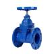 Y Type Customizable Inside Screw Stem Soft Seal Gate Valve with Stainless Steel Flange