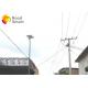 All In One Integrated Solar Street Light System For Roadway , 5-6m Height