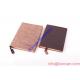 Business Office Faux PU Leather Notepad, Loose-leaf Blank Diary Notebook Wholesale