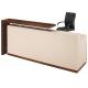 OEM ODM Office Reception Desks 1.8M Modern Wood Reception Desk