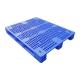 Polypropylene Plastic 140x110 Injection Pallet Blue HDPE