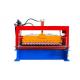 Industrial Metal Roof Panel Machine , Blue Color Roofing Sheet Forming Machine 