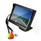 5 Inch TFT LCD Digital Car Rear View Monitor With 2 Way Video Input For Reversing Camera